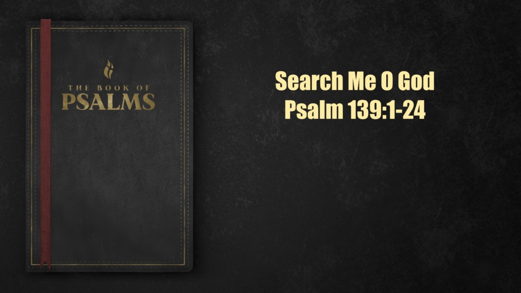 Search Me O God